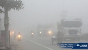 Kinh nghiệm lái xe trong thời tiết sương mù