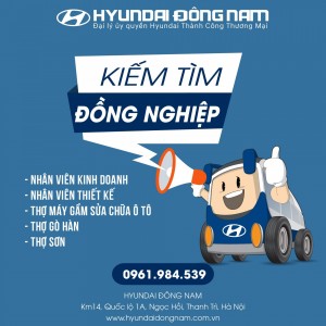[TUYỂN GẤP] - Hyundai Đông Nam tuyển dụng tháng 02/2020