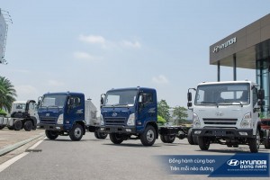 Một số hình ảnh thực tế của xe Mighty EX8 GT mới ra mắt