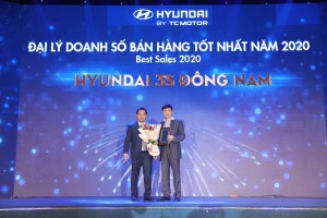 Hyundai Đông Nam có doanh số bán hàng tốt nhất toàn quốc năm 2020