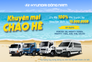 Khuyến mại 100% phí trước bạ và tặng Voucher dịch vụ 10 triệu trong tháng 5