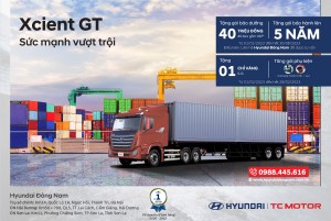 Ưu Đãi Đặc Biệt Cho Dòng Xe Đầu Kéo XCIENT GT - Sức Mạnh Vượt Trội