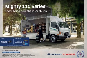 Chương trình khuyến mại cho dòng xe Mighty 110 Series
