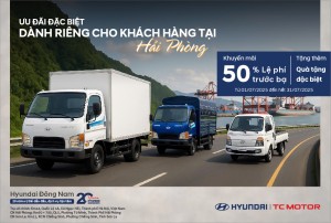 Chào mừng Hải Dương & Hải Phòng sát nhập, Hyundai Đông Nam triển khai ưu đãi lớn