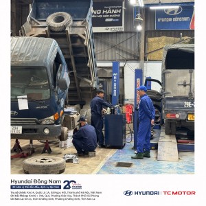 bảo dưỡng định kỳ tại Hyundai Đông Nam