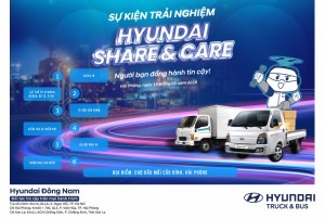 Hyundai Share&Care trải nghiệm lái thử tại Hải Phòng tháng 3