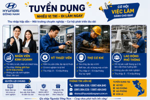 Tuyển dụng nhân sự Tháng 05