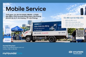 Mobile Service sửa chữa lưu động tháng 10 tại POS Hải Phòng