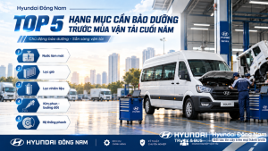 Top 5 hạng mục cần bảo dưỡng cho xe tải trước mùa vận tải cuối năm