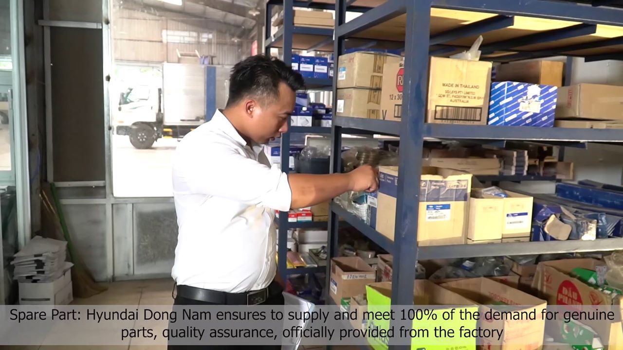 phụ tùng hyundai đông nam
