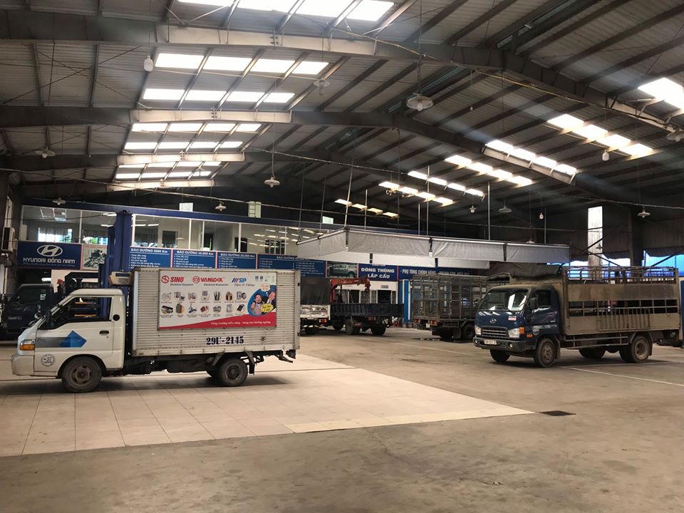trung tâm dịch vụ sửa chữa Hyundai Đông Nam