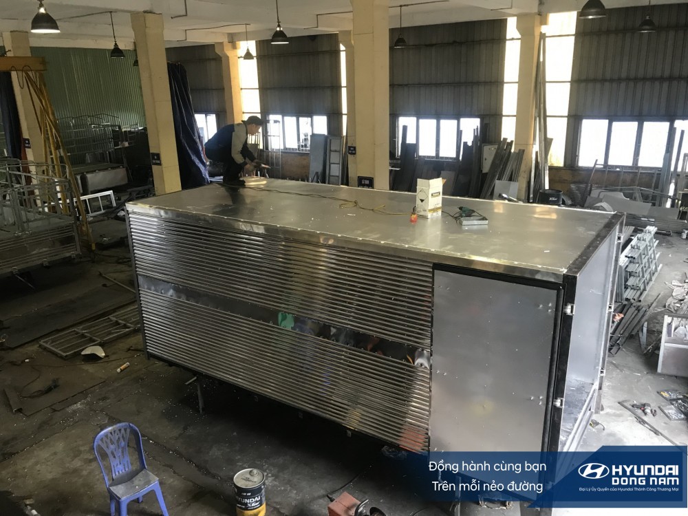 Xưởng đóng thùng Hyundai Đông Nam