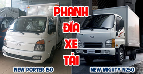 phanh đĩa trên xe tải