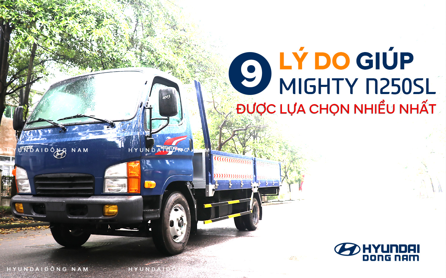 9 lý do lựa chọn New Mighty N250SL