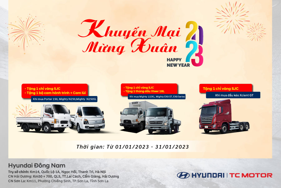 Chương trình khuyến mại mừng xuân Quý Mão