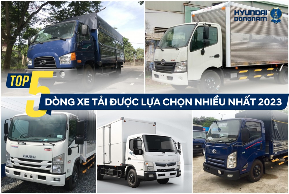Top 5 các dòng xe tải 3 5 tấn được lựa chọn nhiều nhất 2023 2