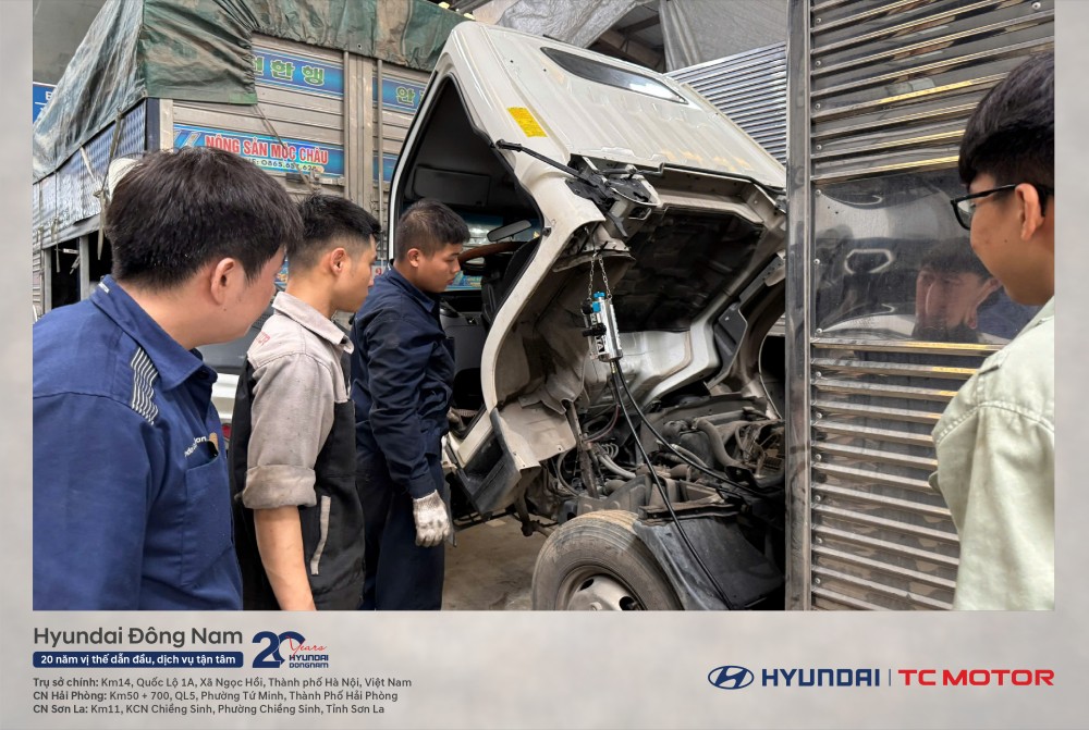thợ máy hyundai đông nam