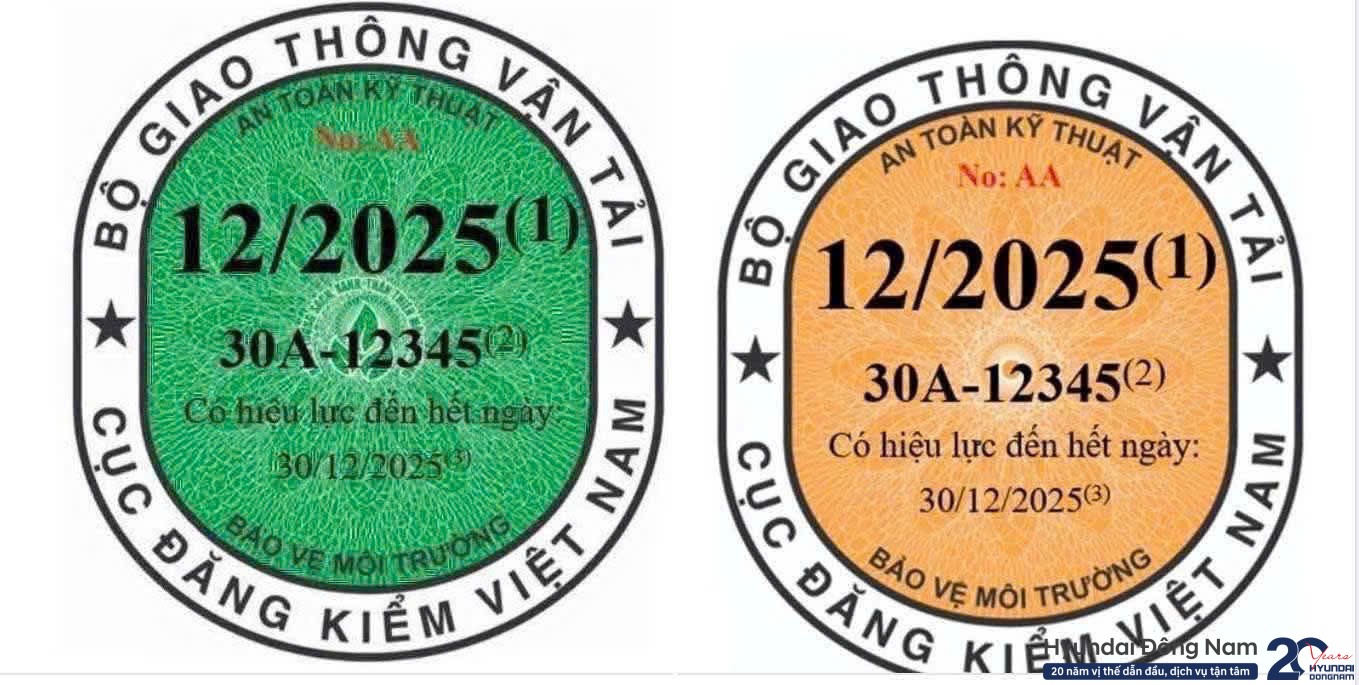 Tem đăng kiểm mới 2026