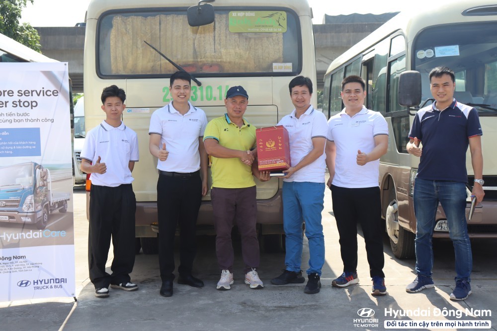 Hyundai Đông Nam &HTCV triển khai chương trình chăm sóc khách hàng Fleet