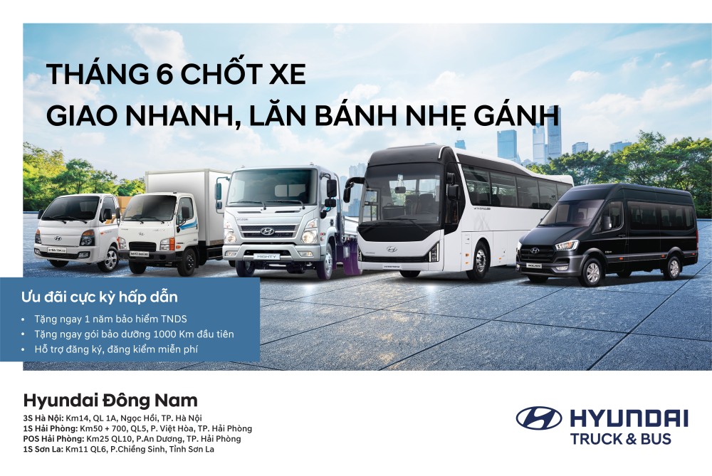 ưu đãi tháng 6