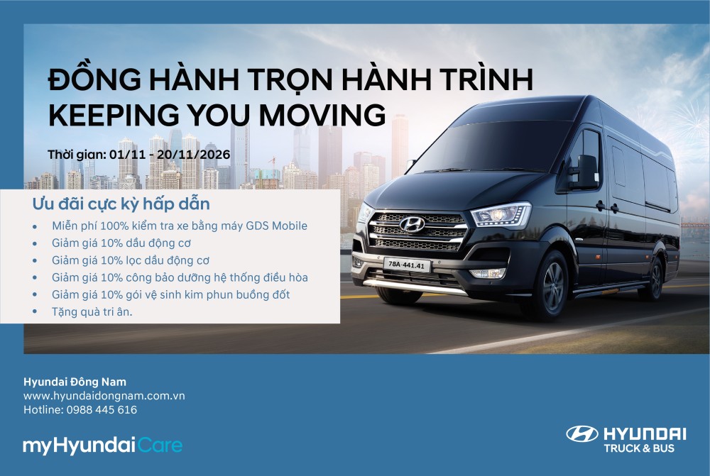 Tháng tri ân keeping you moving tháng 11