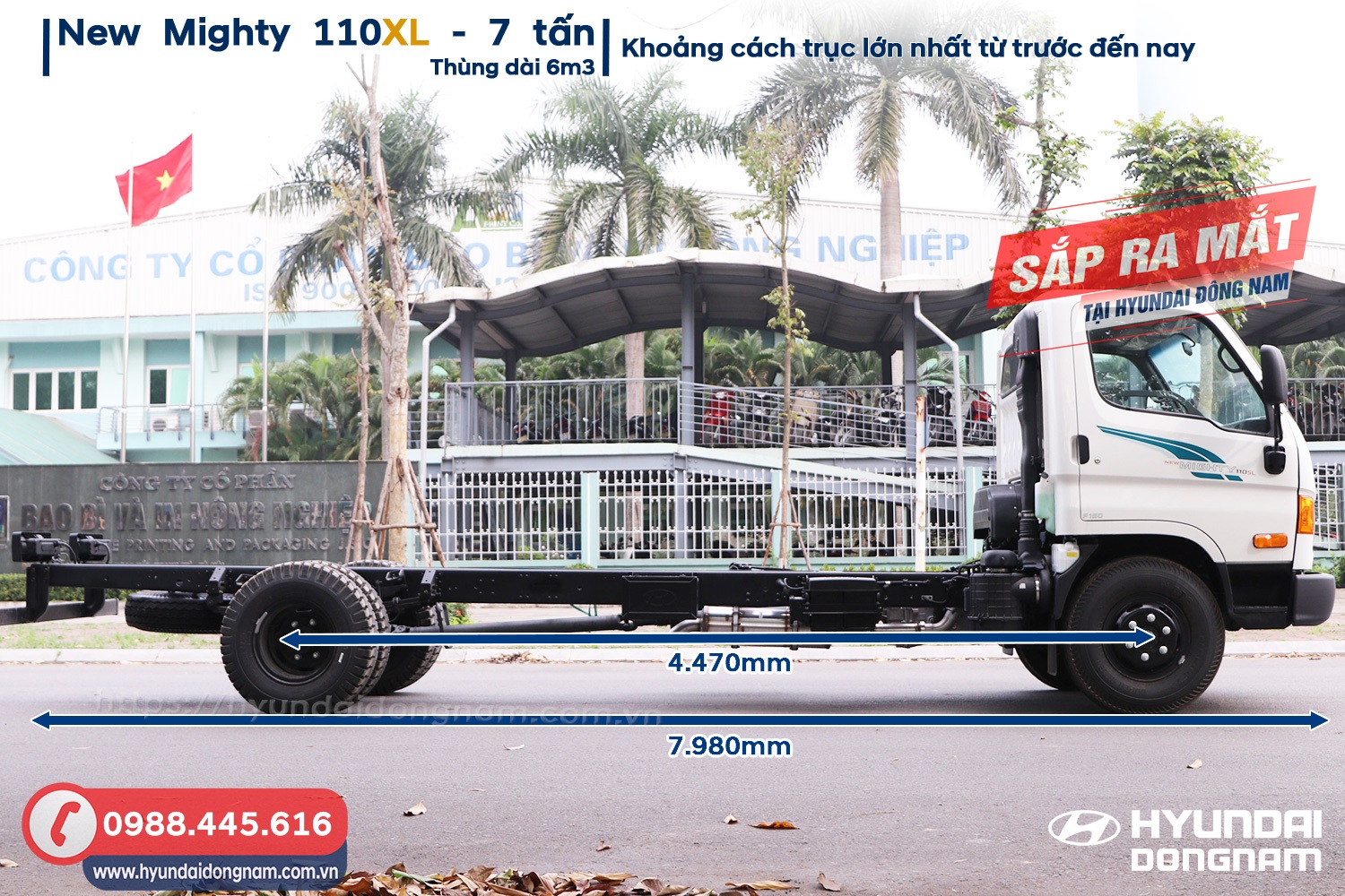 Kích thước xe Hyundai 110XL