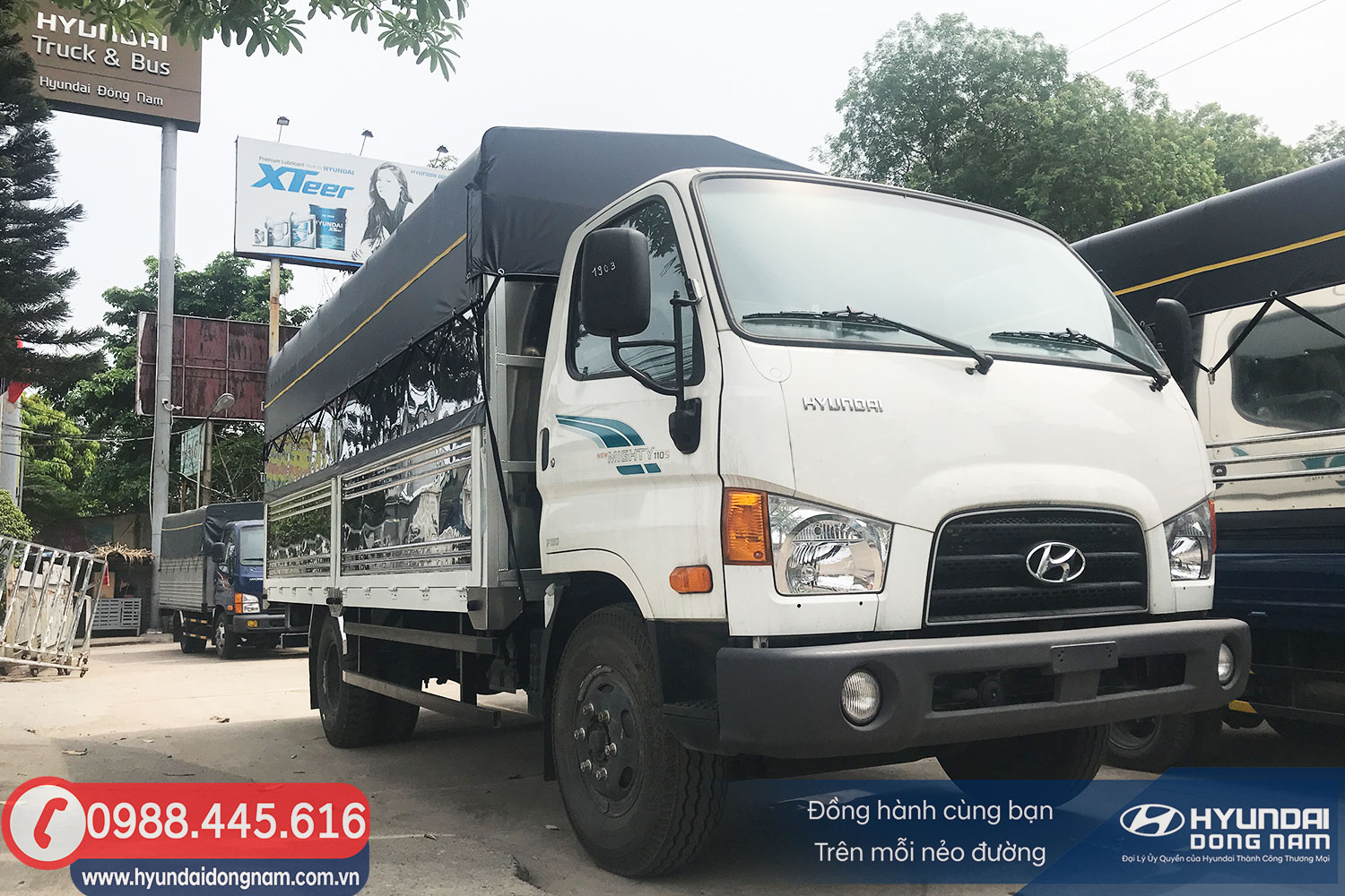 Hyundai 110SP 7 tấn thùng bạt