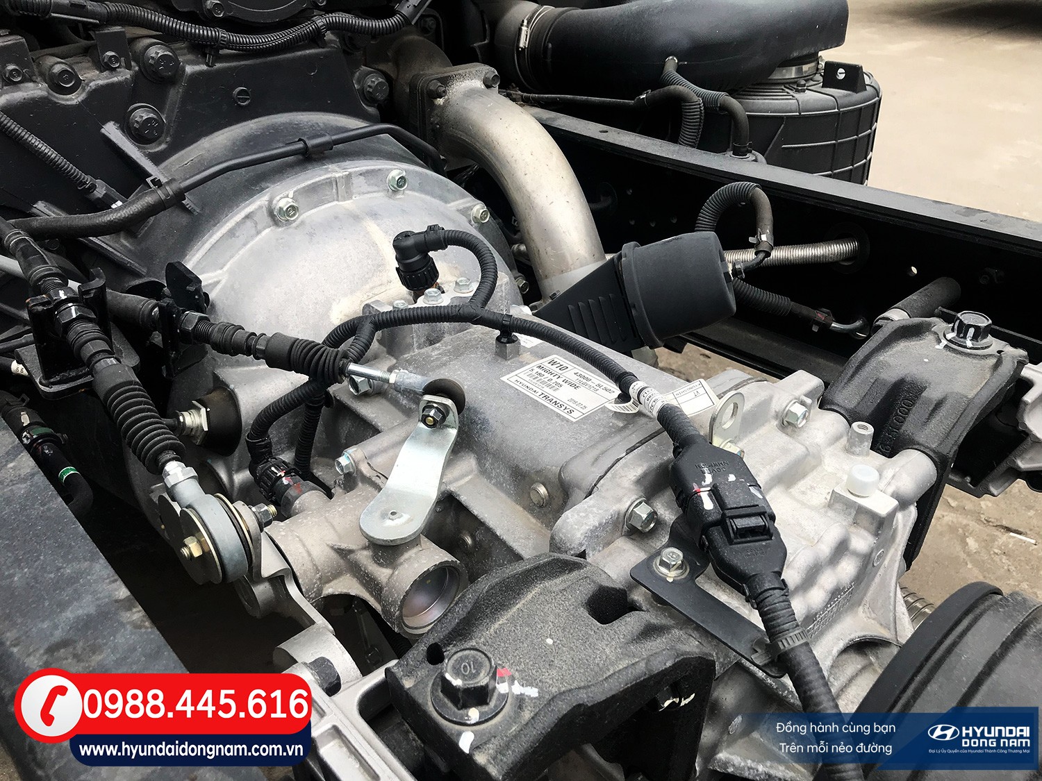 Hộp số xe trên Hyundai 110XL