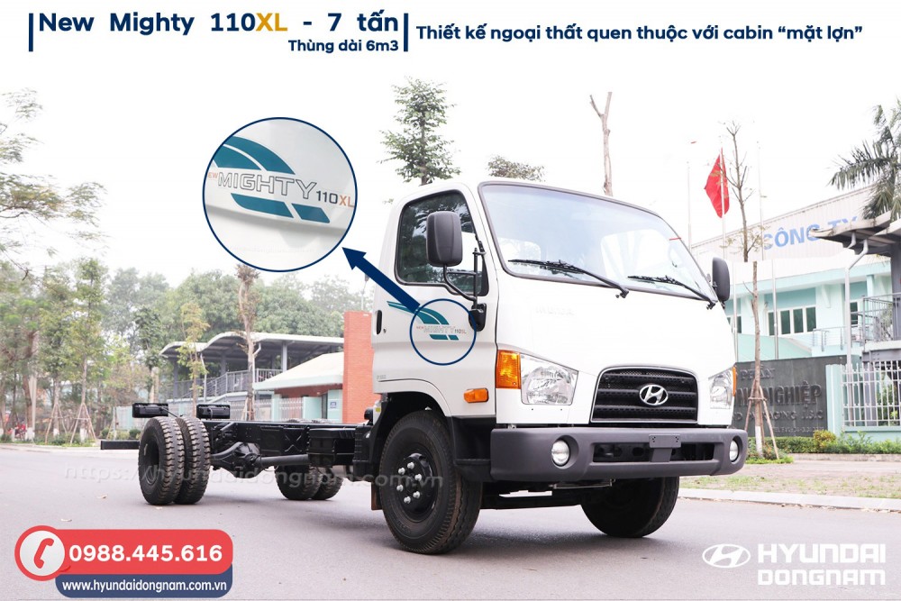 Ngoại thất xe Hyundai 110XL