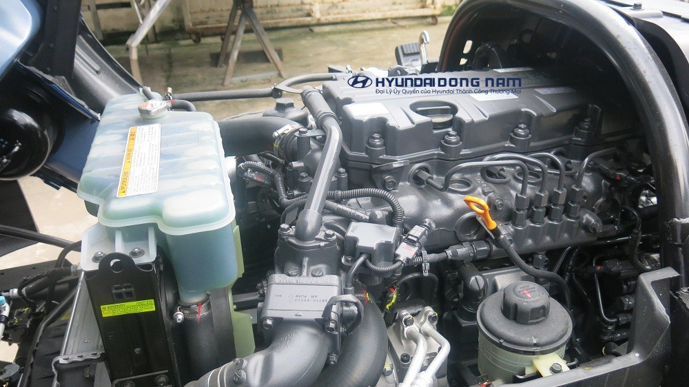 dong co d4ga tren xe hyundai 110s 7 tan