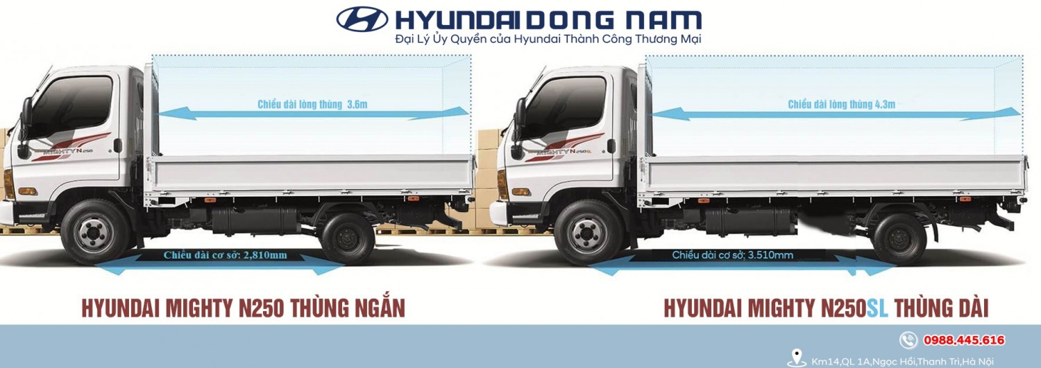 so sanh hyundai n250sl keo daihyundaidongnam com vn