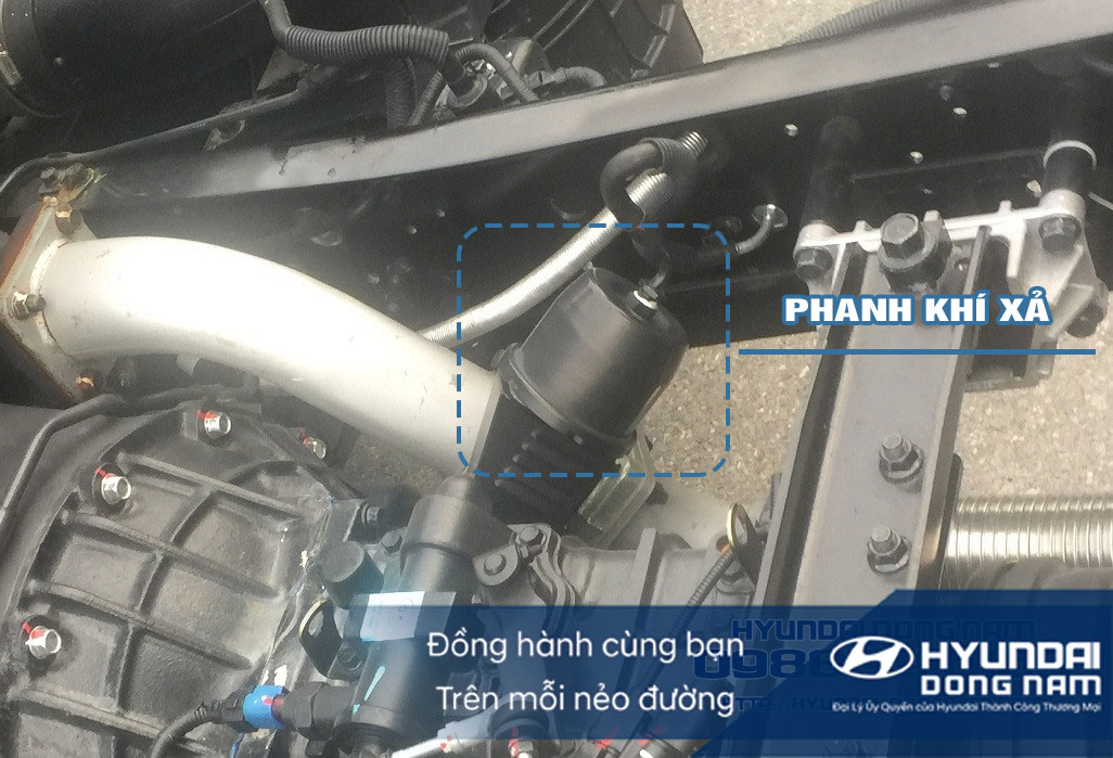 phanh khi xa tren xe hd110s 1