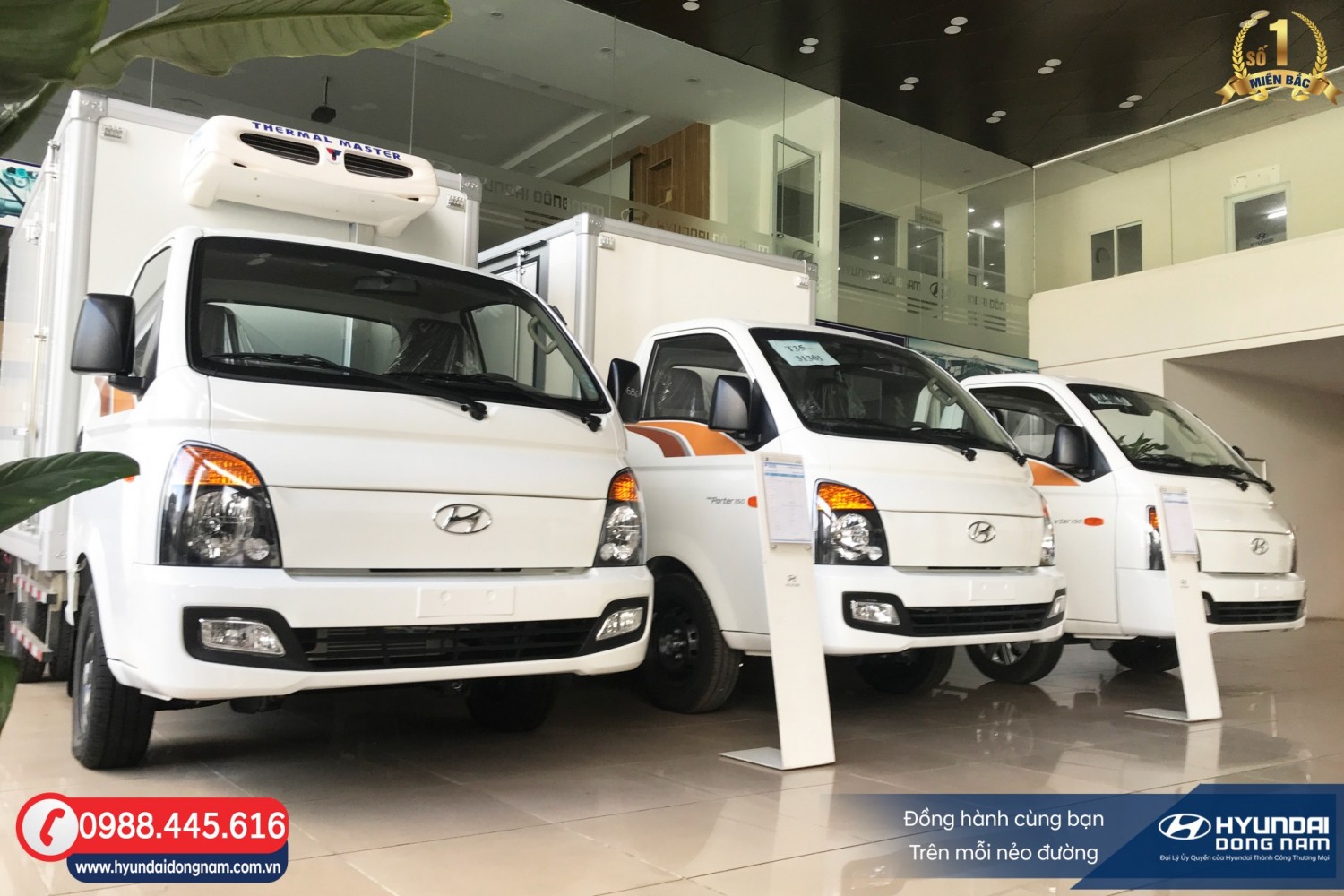 Xe tải Hyundai Porter H150 thùng đông lạnh