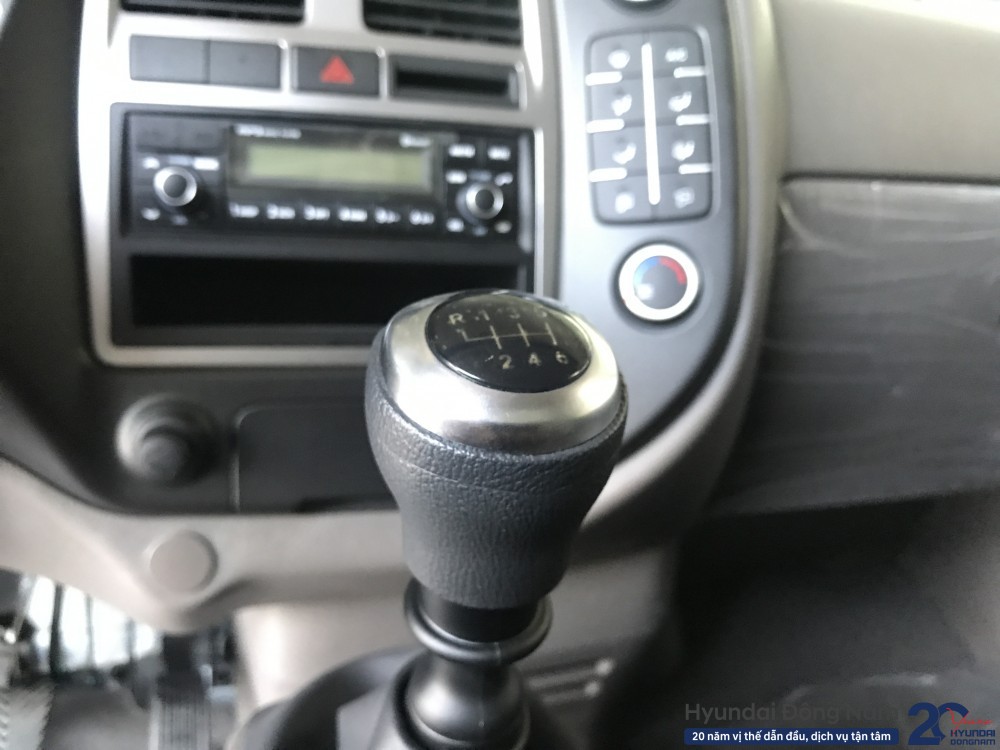 Hộp số 6 cấp trên xe Hyundai Porter H150