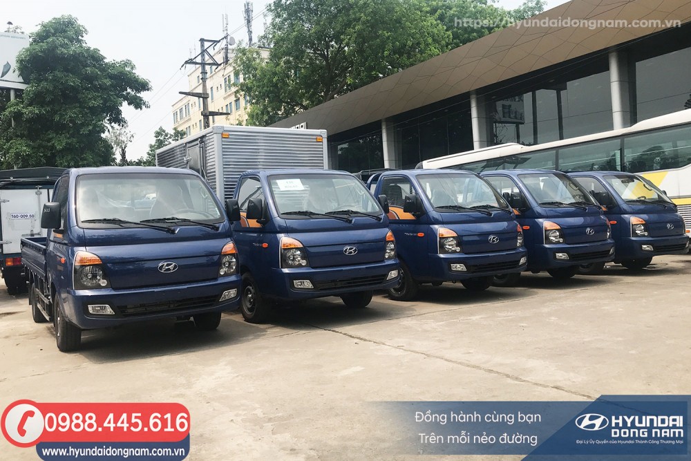 Thiết kế bên ngoài mô phỏng hình ảnh chú cá voi của xe Hyundai New Porter 150