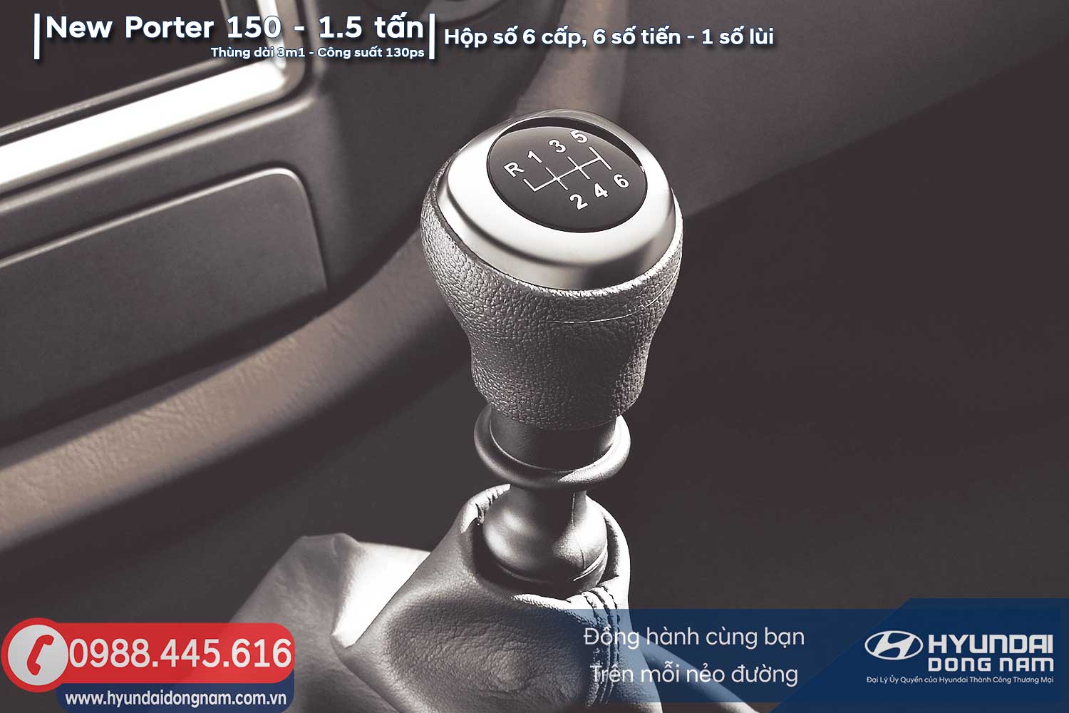 Tay số Hyundai Porter 150