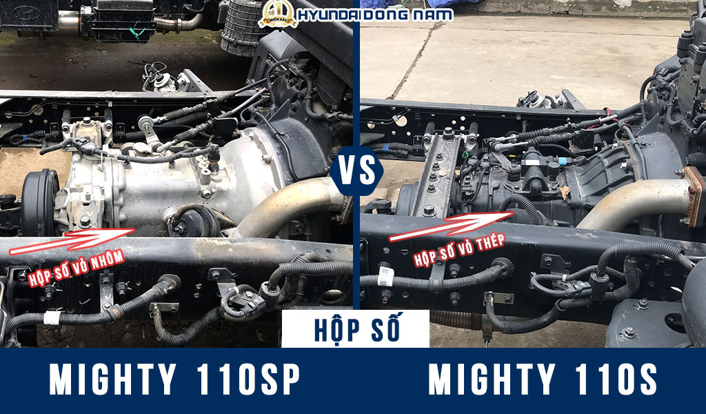 Hộp số xe Hyundai 110SP và 110S