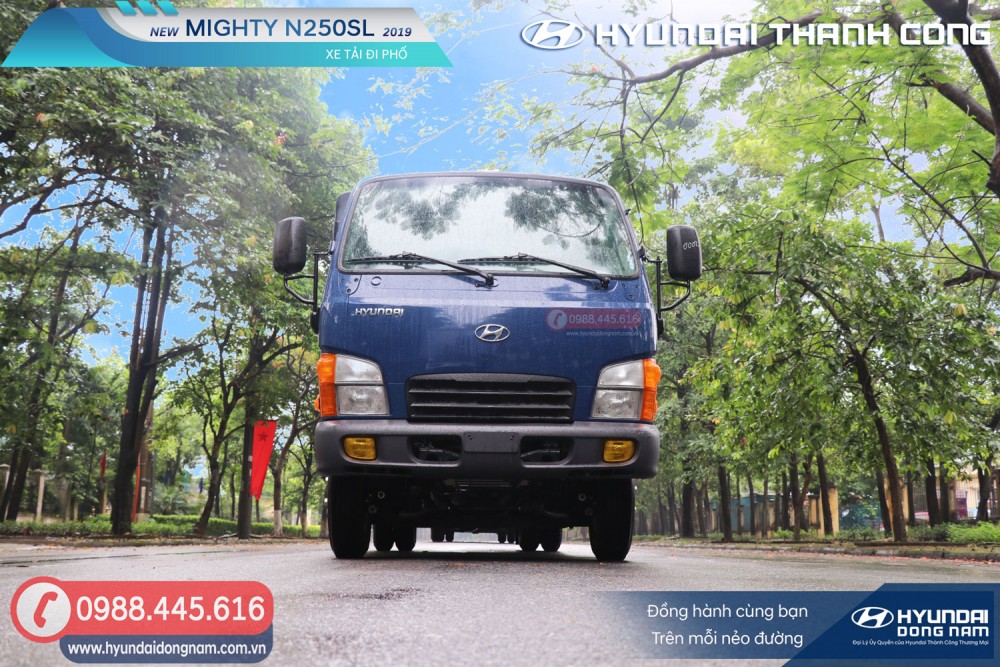 Hình ảnh N250SL thùng mui bạt không bưởng