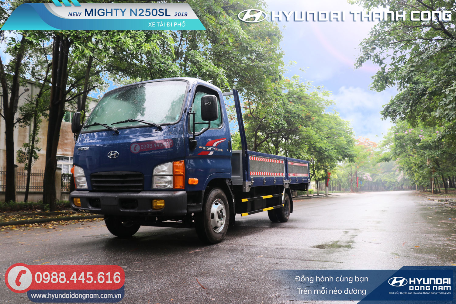 Hyundai N250 thùng dài 4m3