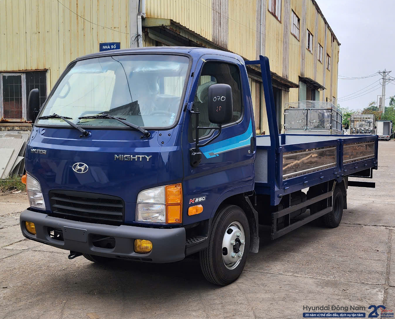 New Mighty N250 thùng lửng