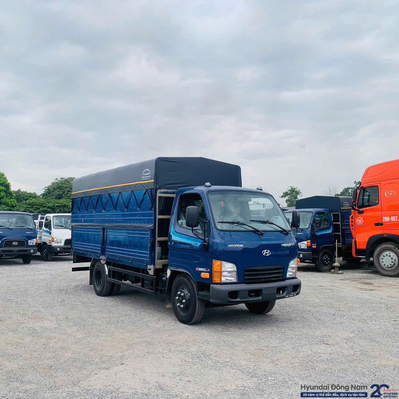 Hyundai N550LA thùng mui bạt