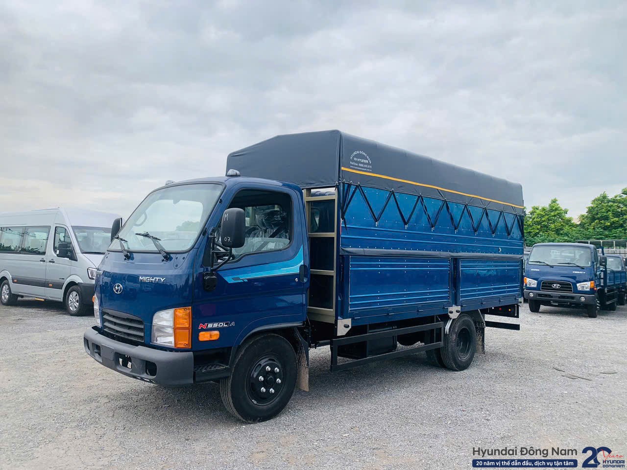 Hyundai N550LA thùng mui bạt